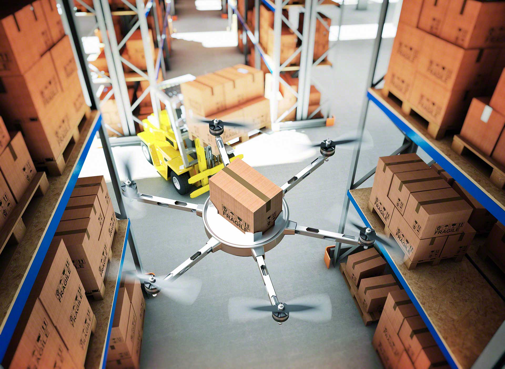 Drohnen heben im Logistiksektor ab Drohnen heben im Logistiksektor ab