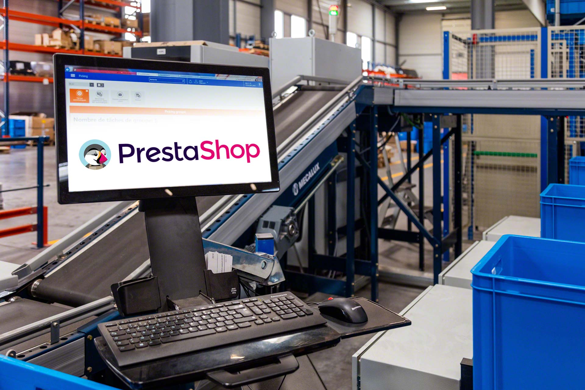 Easy WMS synchronisiert den Onlineshop von PrestaShop mit dem Bestand im Lager. Easy WMS synchronisiert den Onlineshop von PrestaShop mit dem Bestand im Lager.
