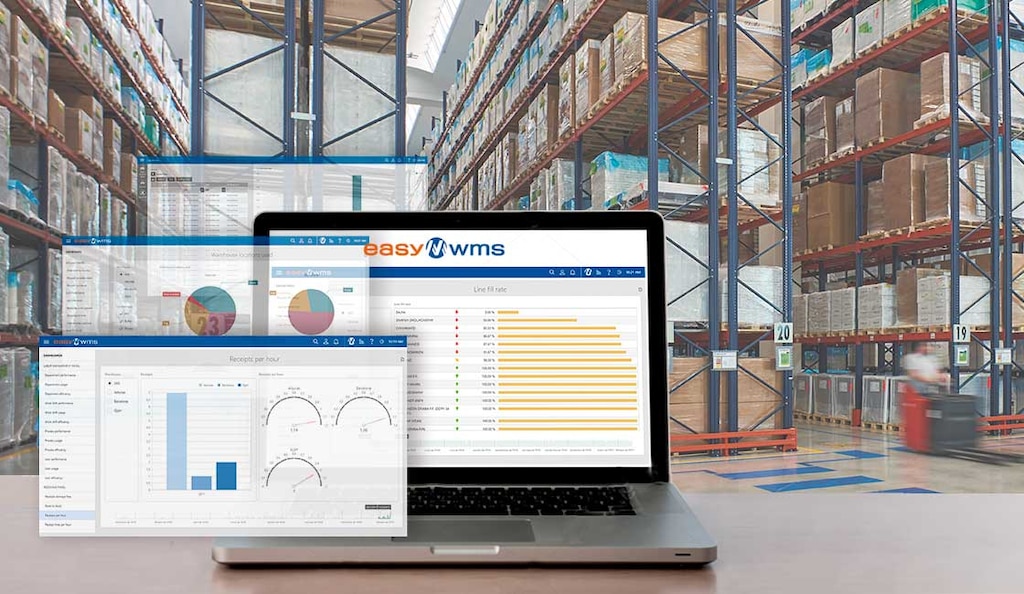 Mit dem Modul Supply Chain Analytics vonEasy WMS ist es möglich, sich auf Unterbrechungen der Lieferkette einzustellen