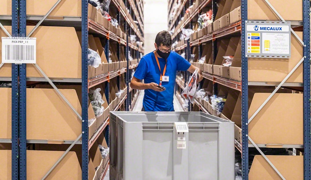 Bei der Kommissionierung ist die Ergonomie in den Lagern besonders wichtig