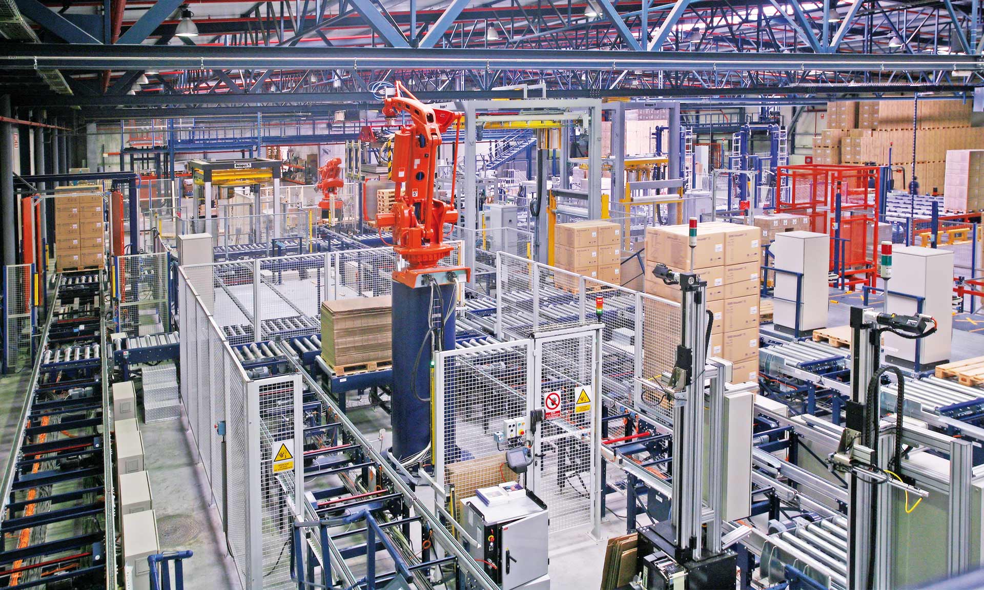 Die Automatisierung ist einer der wichtigsten Sicherheitstipps für das Lager. Die Automatisierung ist einer der wichtigsten Sicherheitstipps für das Lager.