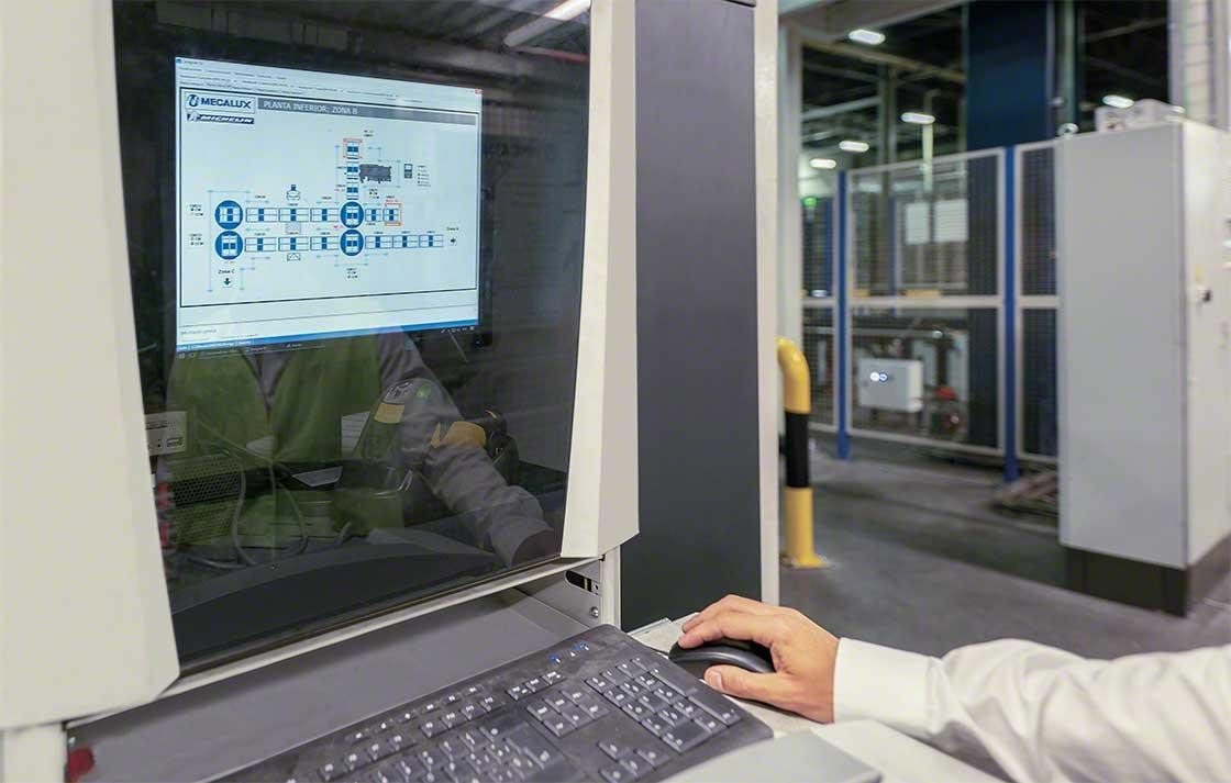 Die Verwaltung von Lagerplätzen erfolgt bei der chaotischen Lagerhaltung durch ein LVS Die Verwaltung von Lagerplätzen erfolgt bei der chaotischen Lagerhaltung durch ein LVS