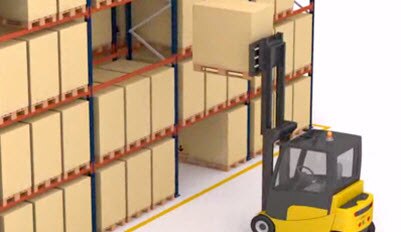 Funktionsweise des konventionellen Palettiersystems
