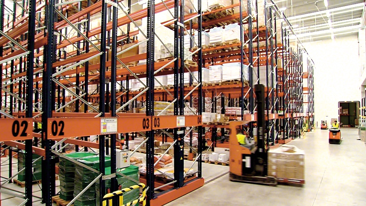 Verschieberegalanlagen Movirack: Havi Logistics