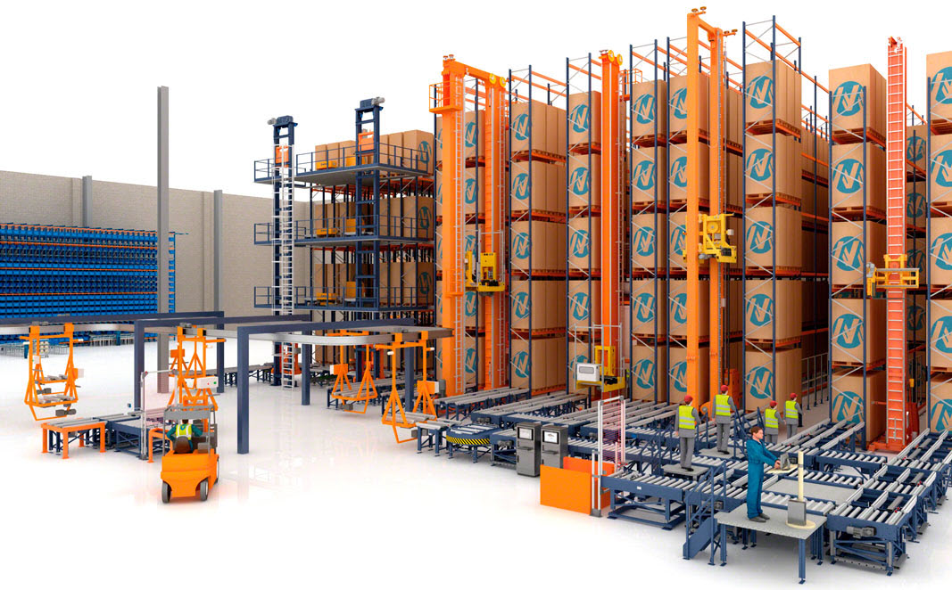 Der neue „Showroom“ von Mecalux kommt bei den Fachleuten des Logistiksektors sehr gut an