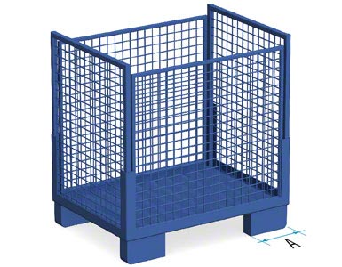 Metallbehälter ohne Kufen (Typ 2)