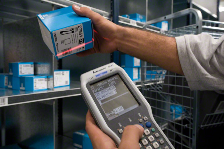 Barcode Scanner für die Artikelidentifikation