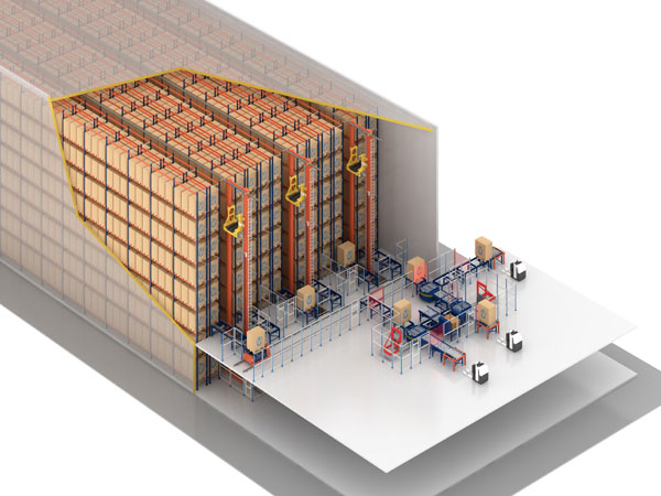 Papeterie de Mandeure automatisiert sein Lager mit Hilfe von Mecalux