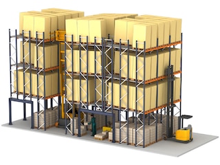 Das effiziente System zur Auftragszusammenstellung im Logistikzentrum von LDC
