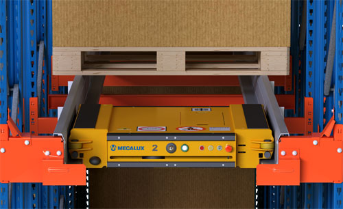 Mecalux stattet das neue Lager von Zambú mit dem Pallet-Shuttle-System aus