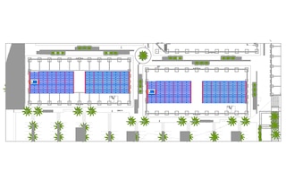 Lösung, die die Lagerfläche von Almenara Mall optimiert