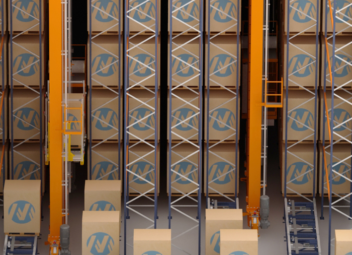 Automatisiertes Lager für den Traditions-Joghurt von El Pastoret de la Segarra