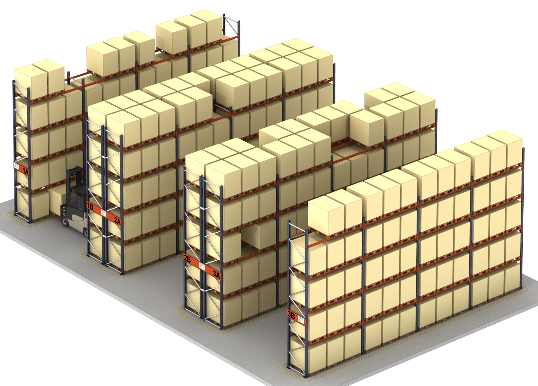 Gemco und Mecalux entwerfen ein Lager für eine Ölgesellschaft