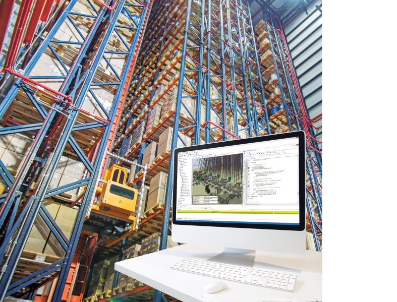 Die Simulation: Steuerung und Überwachung aller Prozesse