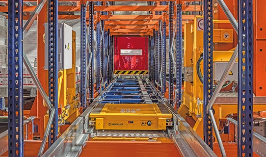 Automatisches Pallet Shuttle Automatisches Pallet Shuttle