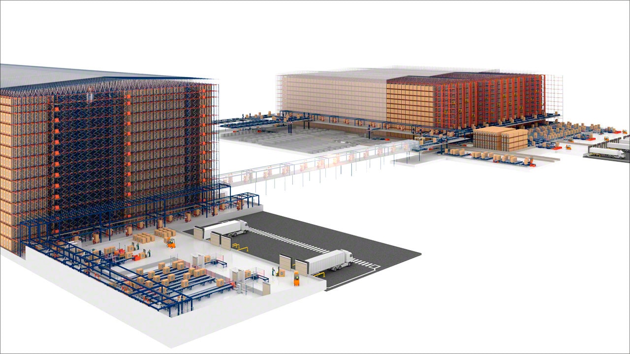 Automatisierung der Tiefkühllogistik im großen Stil