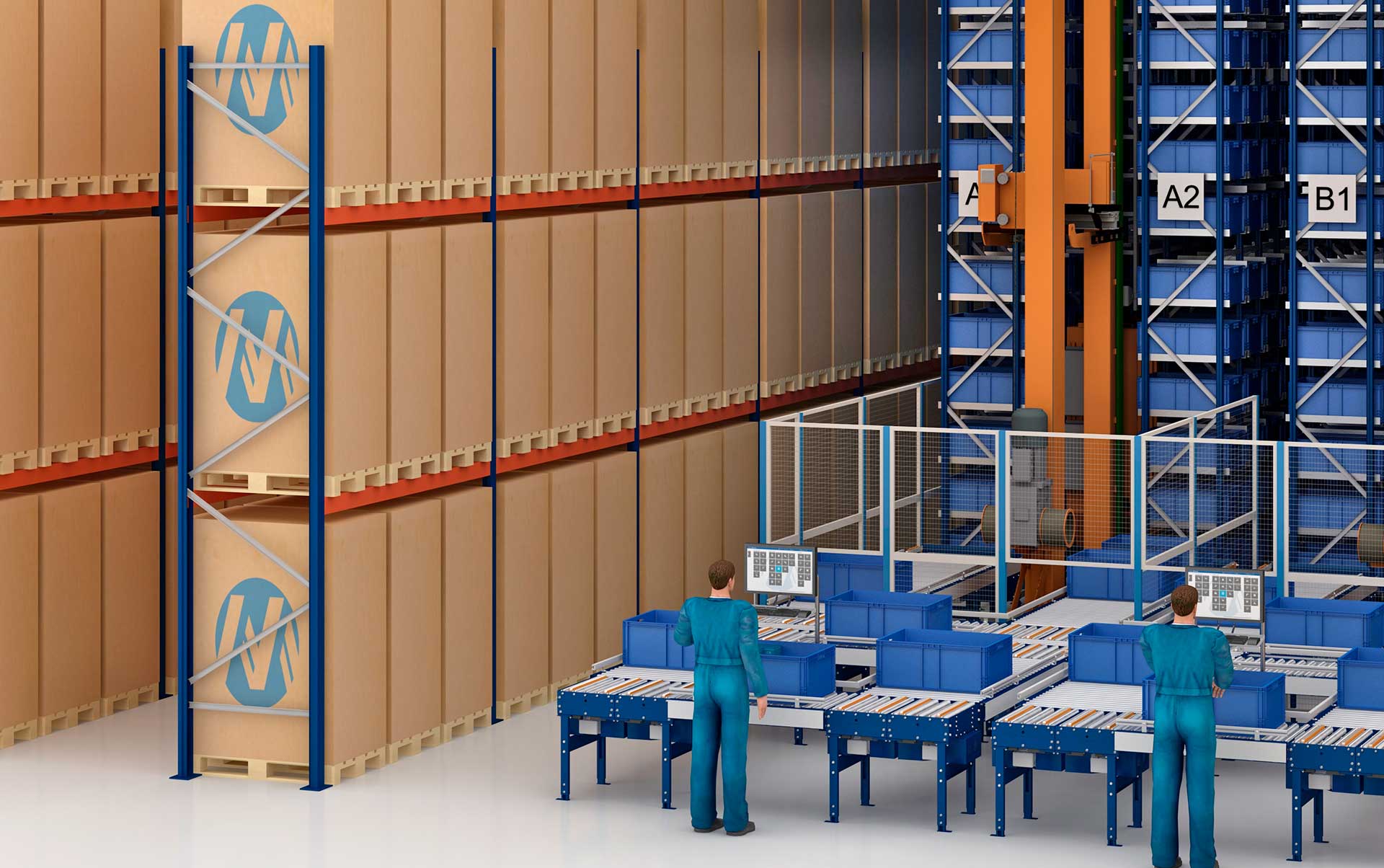 TLHP: Roboterlogistik für Lautsprecher und elektroakustische Geräte TLHP: Roboterlogistik für Lautsprecher und elektroakustische Geräte