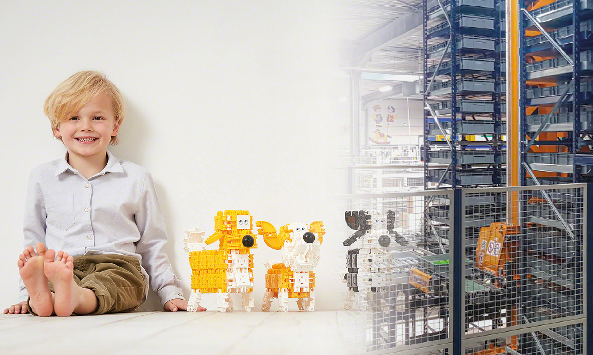 Clics Toys: Automatisierte Verwaltung von mehr als 150 Millionen Teilen jährlich Clics Toys: Automatisierte Verwaltung von mehr als 150 Millionen Teilen jährlich