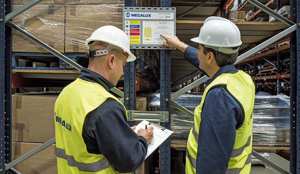 Der SiBe validiert den ordnungsgemäßen Zustand der Lagersysteme