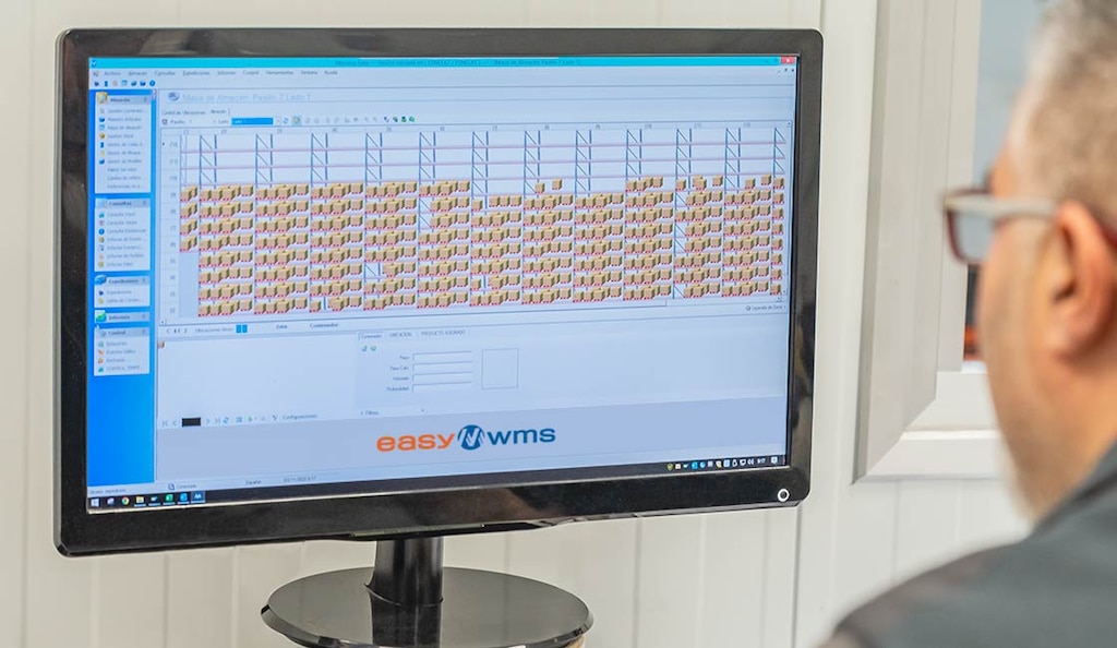 Die Software Easy WMS erleichtert die Anwendung der FIFO-Methode in der Bestandsverwaltung.