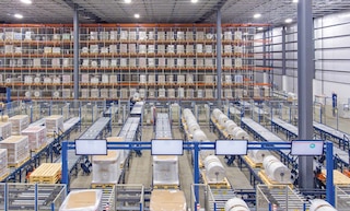 Warehouse stock refers to the goods a company physically stores in its facility