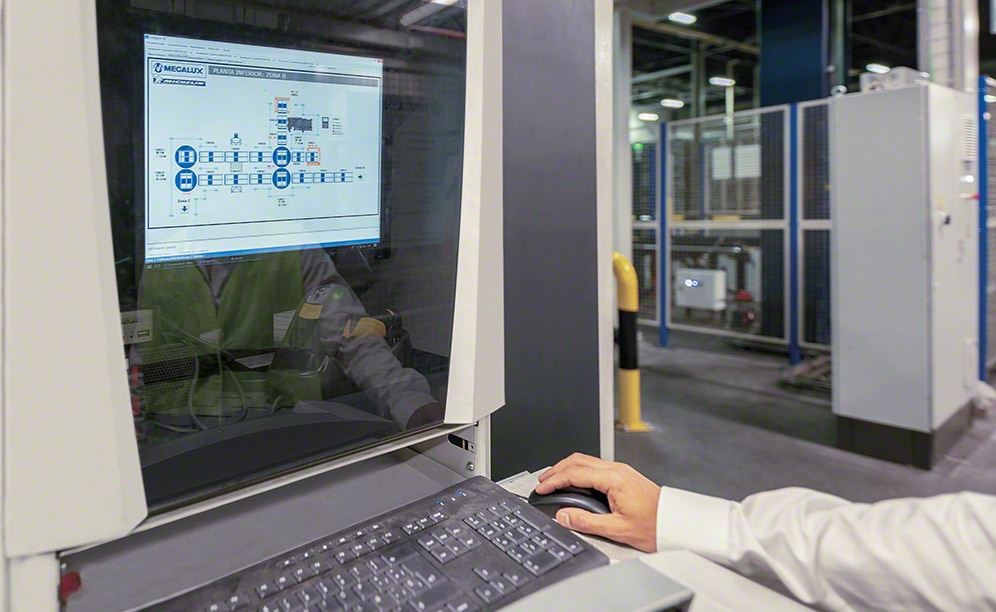 Easy WMS von Mecalux steuert alle Abläufe im Lager von Michelin Easy WMS von Mecalux steuert alle Abläufe im Lager von Michelin