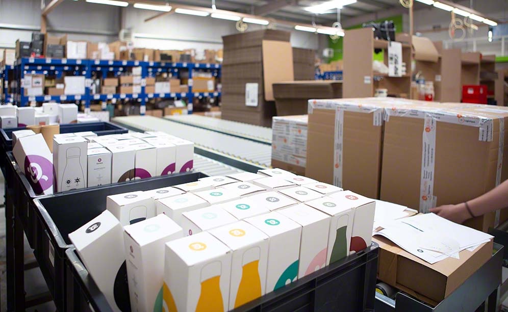 La Ruche Logistique verwaltet Artikelarten von Firmen aus der E-Commerce-Branche