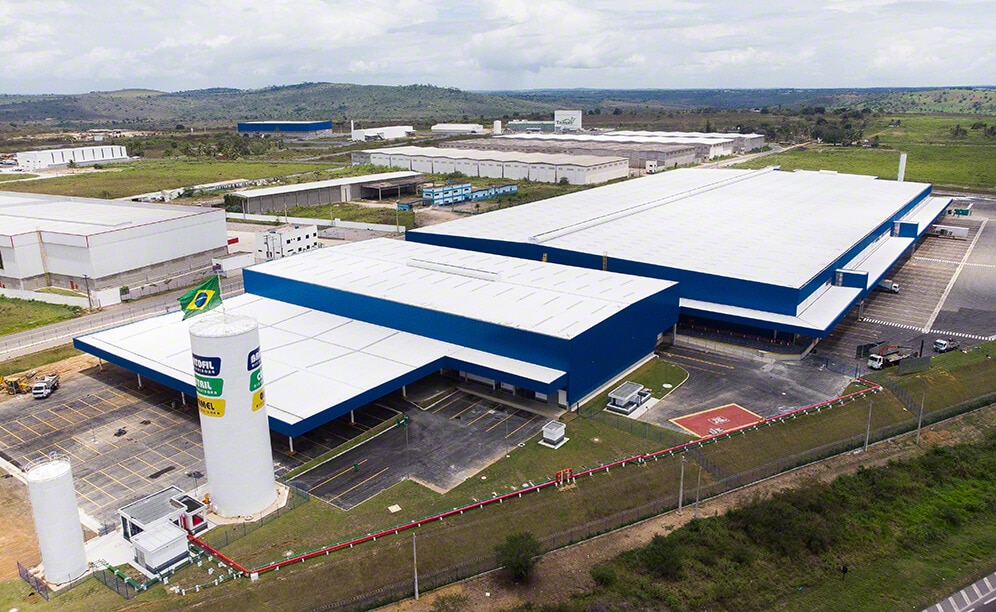 Das neue Lager des Großhändlers Bartofil Distribuidora in Brasilien