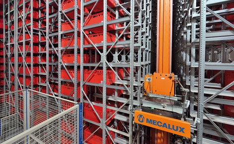 Mecalux installiert ein automatisches Lager für die polnische einen Hersteller von Fleischerzeugnissen Mecalux installiert ein automatisches Lager für die polnische einen Hersteller von Fleischerzeugnissen