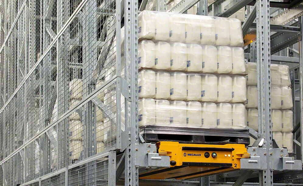 Producers Dairy hat sein Lager mit dem Pallet-Shuttle-System erneuert