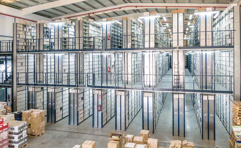 Das Bauunternehmen OHL hat ein neues Dokumentenarchiv eingeweiht Das Bauunternehmen OHL hat ein neues Dokumentenarchiv eingeweiht