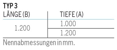 Holzpaletten Abmessungen Typ 3