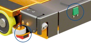 Die Sensoren verleihen dem 3D-Shuttle seine Präzision und Betriebseffizienz