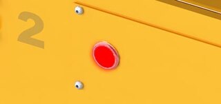 Die Fehleranzeige blinkt, sobald Probleme mit dem Shuttle auftreten