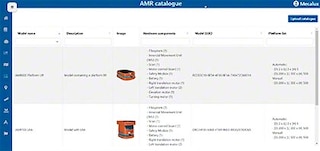 Die Flottenmanagementsoftware weist jedem AMR die auszuführende Aufgabe zu