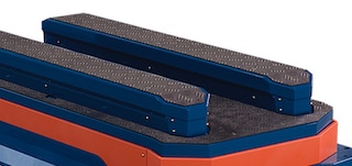 Die AMR 600- und AMR 1500-Modelle sind mit Hubplattformen ausgestattet