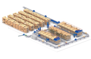 Fördersysteme optimieren die Kommissionierabläufe