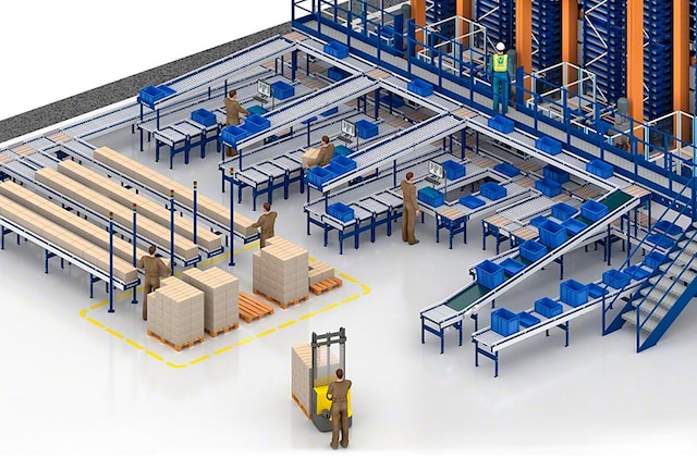 Fördersysteme für Behälter gewährleisten einen kontinuierlichen Materialfluss