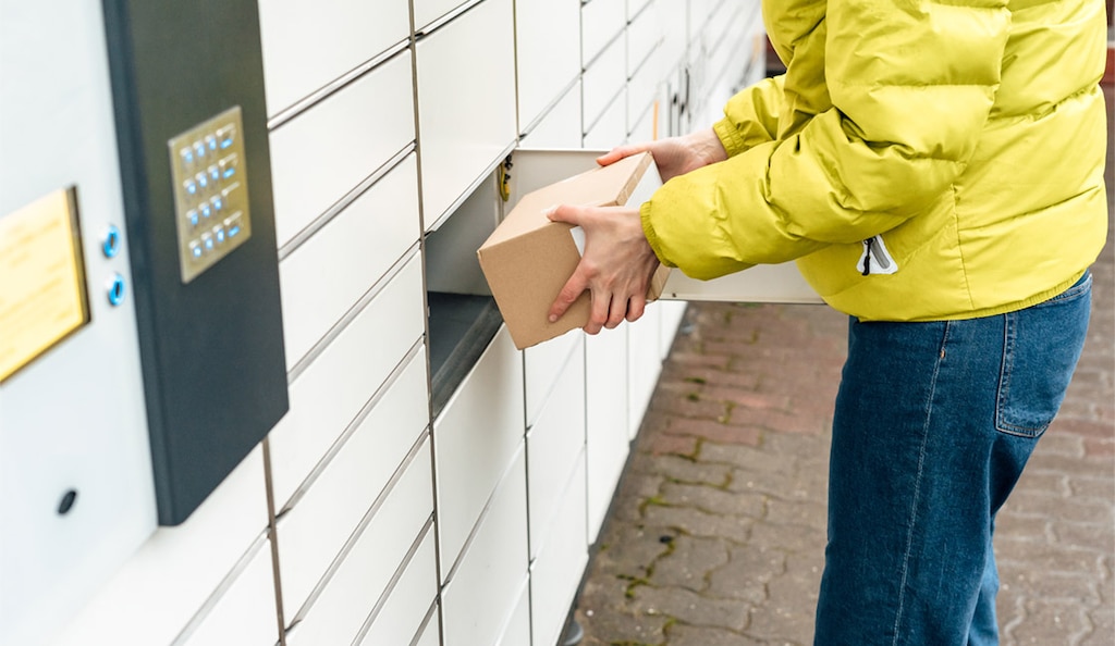 Die Abholstationen bieten den Kunden mehr Flexibilität bei der Abholung und Rückgabe von Bestellungen