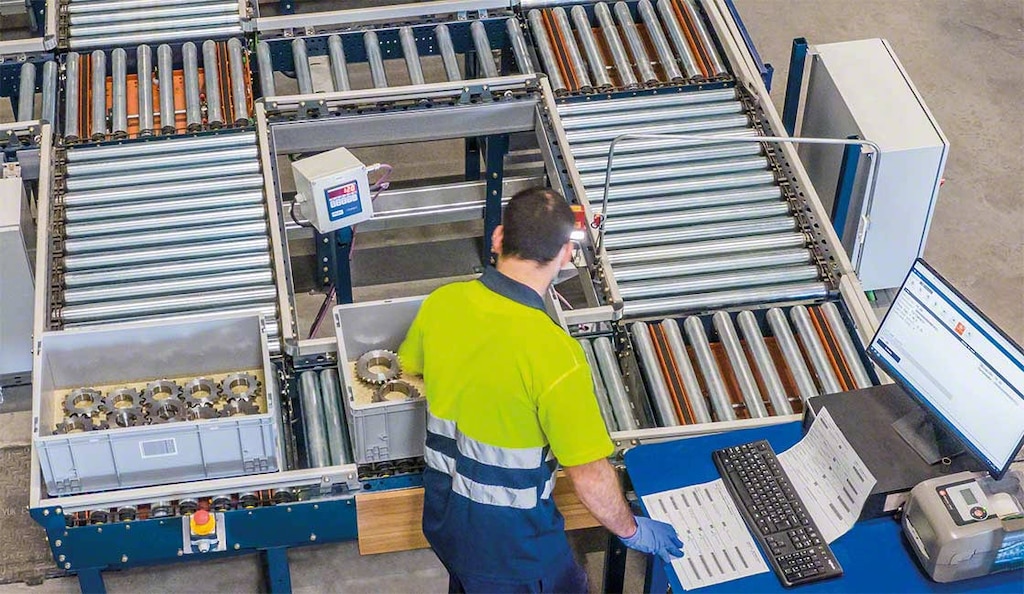 Industriewaagen können mit Lagerverwaltungssystemen oder LVS verbunden werden