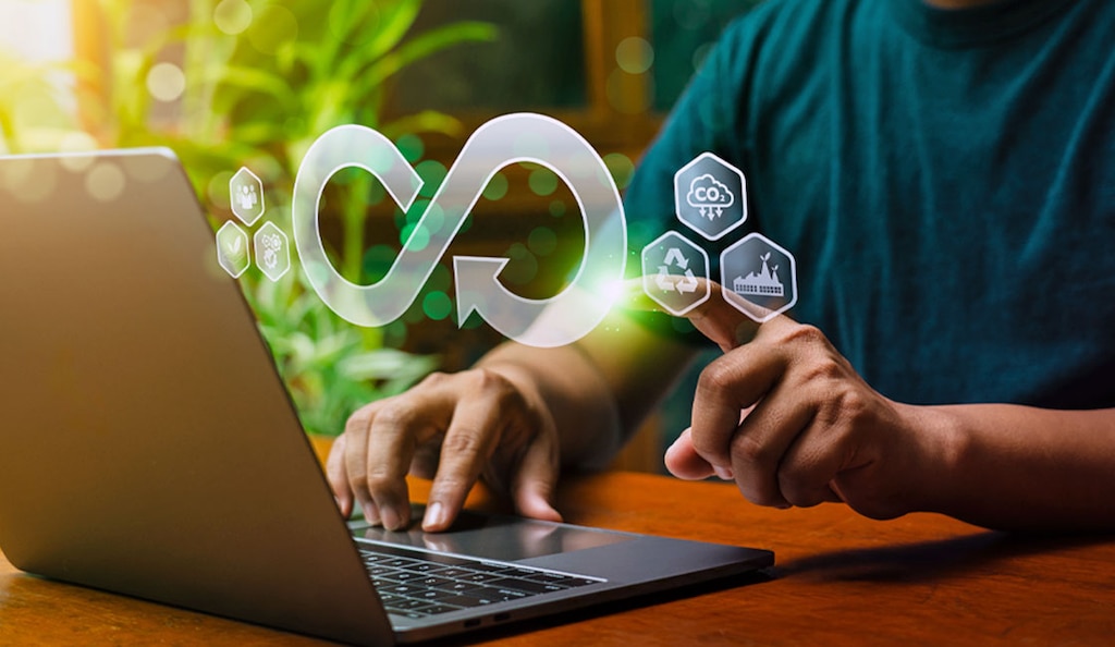 Die Kreislaufwirtschaft ist mit Konzepten wie Nachhaltigkeit verbunden