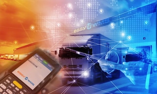 Shunting bezeichnet den Transport von Containern zwischen verschiedenen Bereichen eines Logistikzentrums