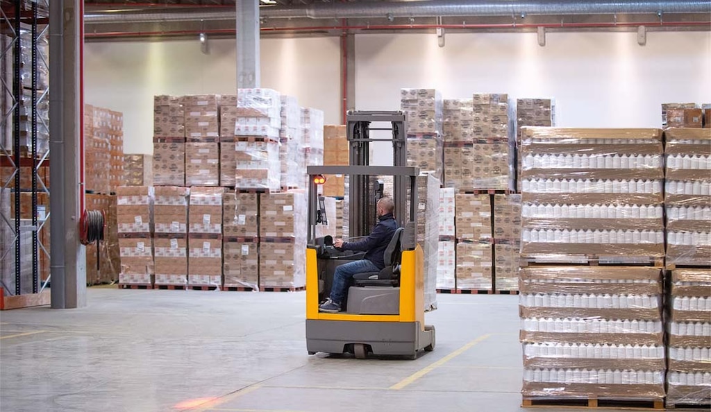 Durch ein angemessenes Sicherheitsmanagement bei Gabelstaplern wird die Logistikanlage geschützt