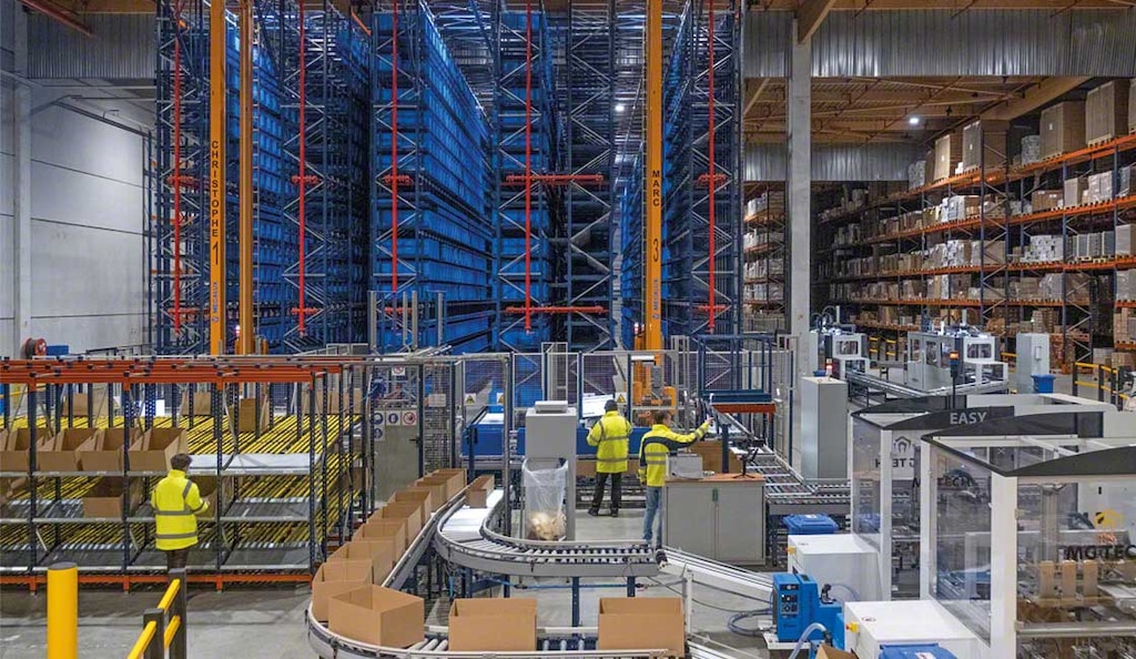 Zur Einhaltung der SLAs kann die Verwendung modernster Lagertechnik beitragen