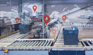 Bei der Tourenplanung wird die Route berechnet, um bestimmte Haltestellen anzufahren