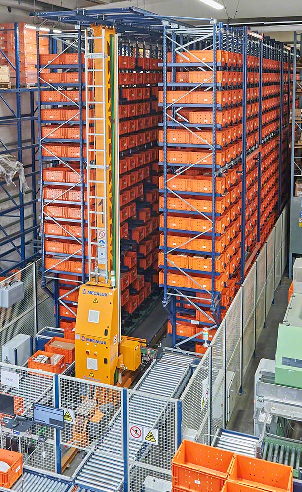 Die Automatisierung der Logistik von ICF bietet einen ununterbrochenen Service