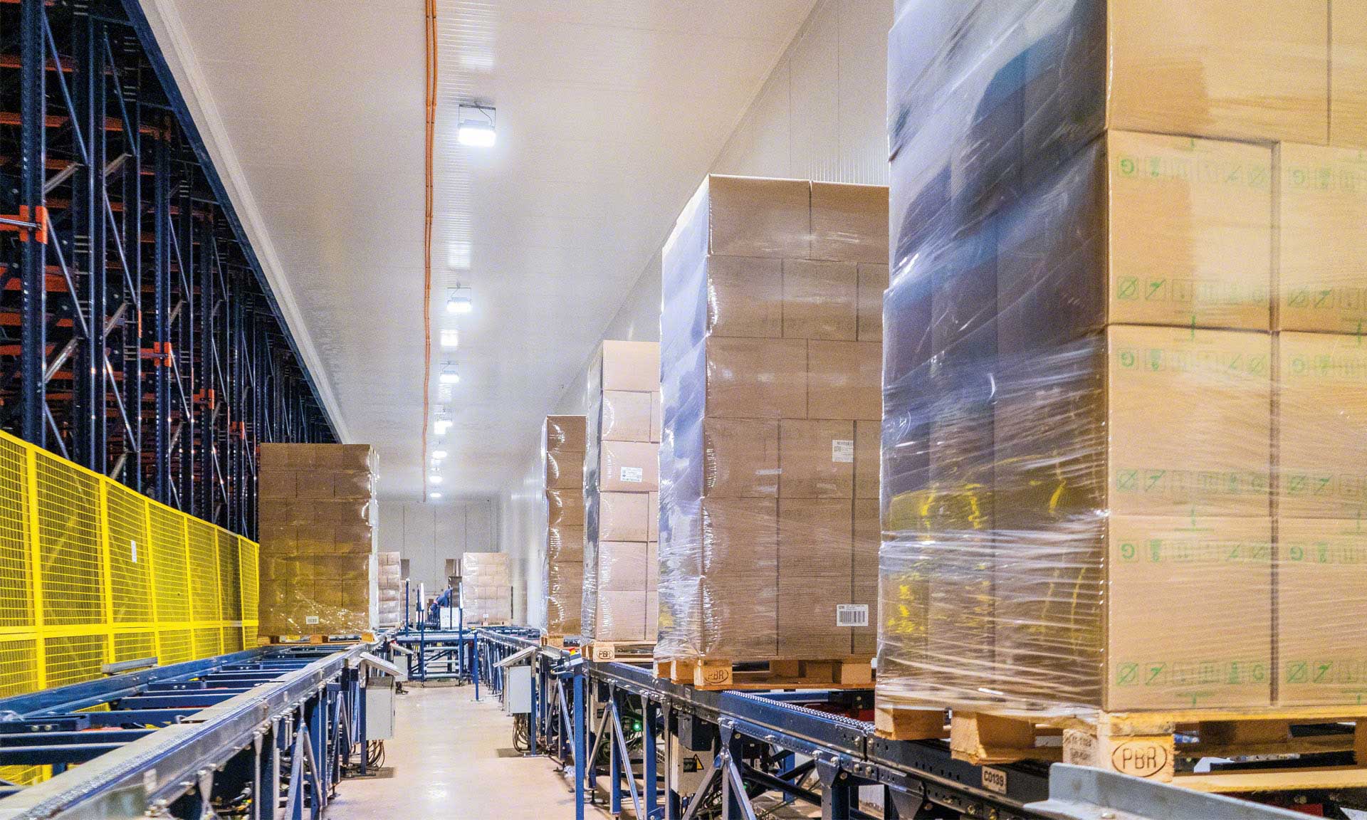 Bem Brasil verwaltet 500.000 Tonnen Tiefkühlware mit dem automatischen Pallet Shuttle-System Bem Brasil verwaltet 500.000 Tonnen Tiefkühlware mit dem automatischen Pallet Shuttle-System