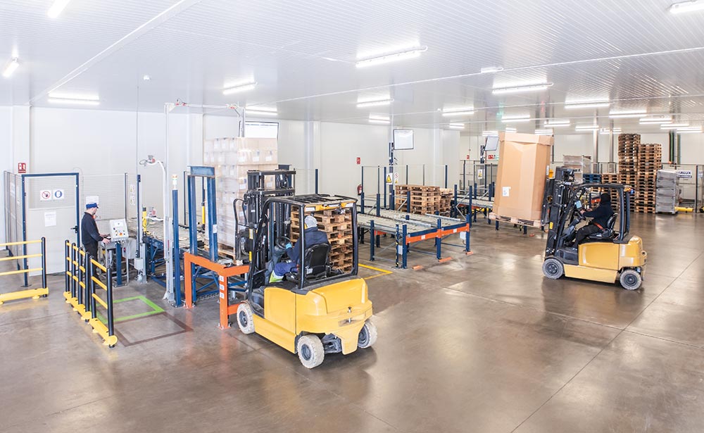 Saar Originia Foods lagert tiefgefrorenes Gemüse automatisch bei -25°C