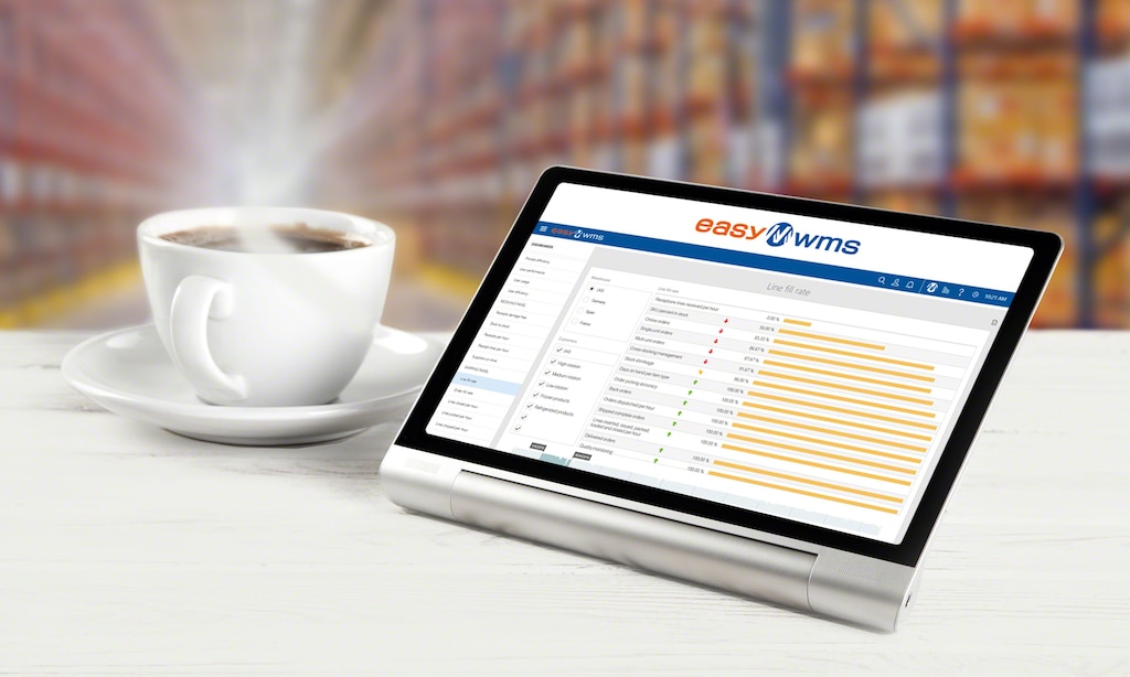 Cafés El Magnífico digitalisiert sein Lager mit der Easy WMS-Software von Mecalux