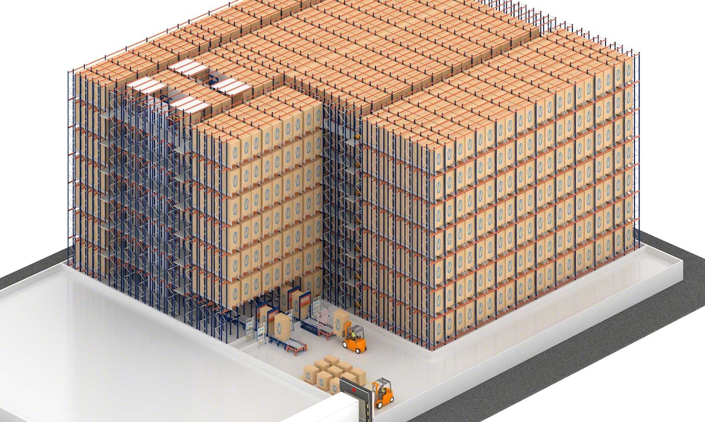 Clavo Food Factory wird das Automatische Pallet Shuttle 3D in seinem neuen Lager installieren